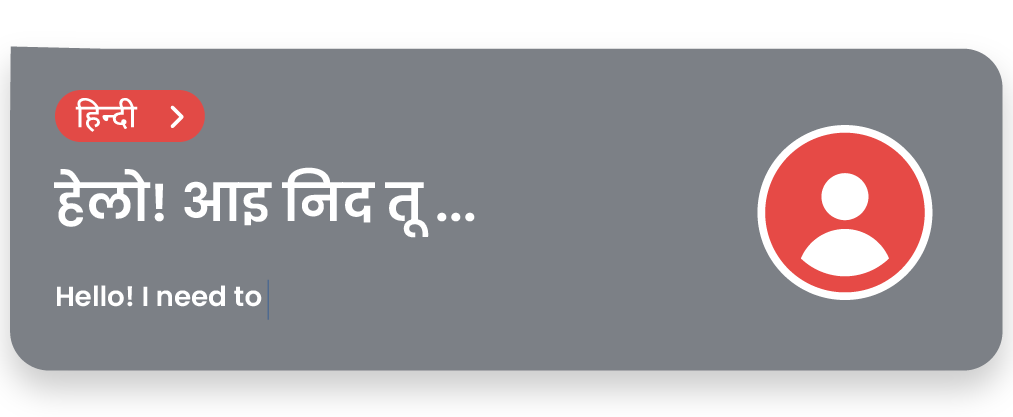 Transliteration API